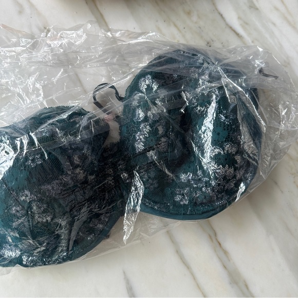 NWT Victoria's Secret Lace Lightly Lined Demi Bra 36DDD - Picture 2 of 16